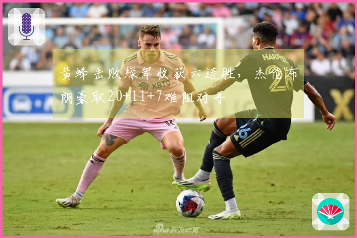 黄蜂击败绿军收获六连胜，杰伦布朗豪取20+11+7难阻对手